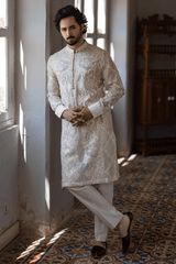 Nasheman - Off White Karandi