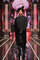 ER-126 Black Jacquard Embellished Sherwani