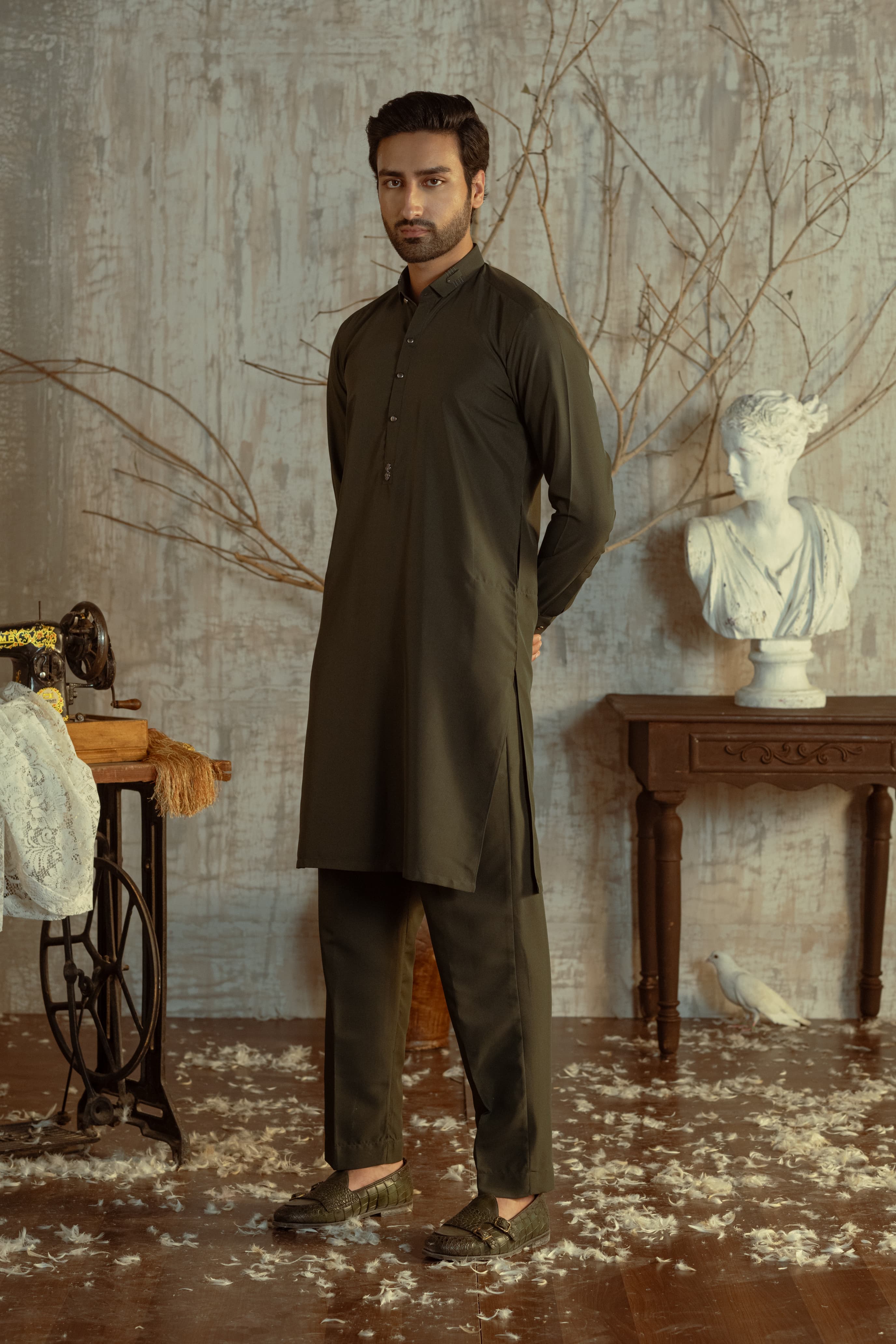 Bahisht - Kai Green Kurta pajama
