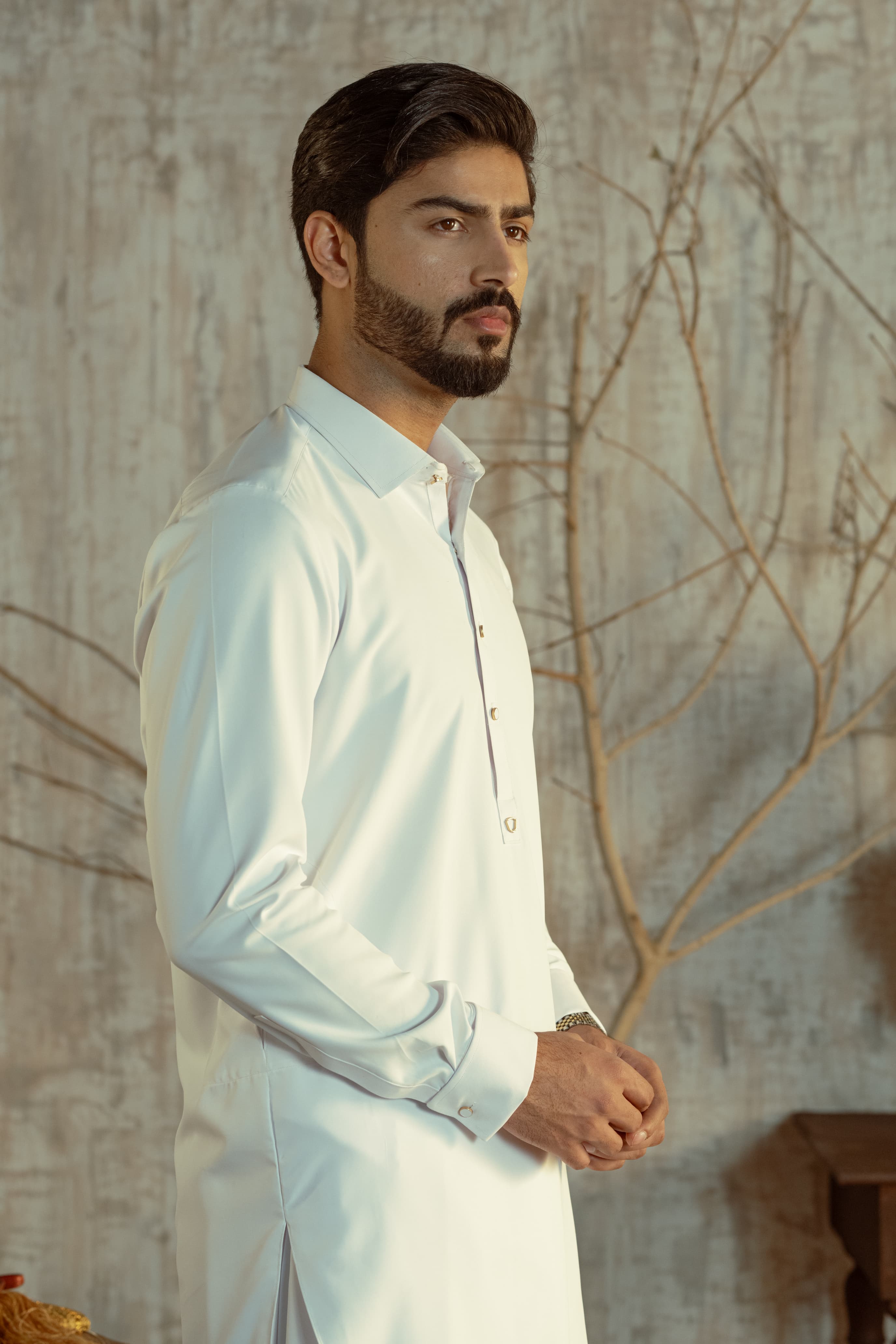 Bahisht - White Kurta pajama