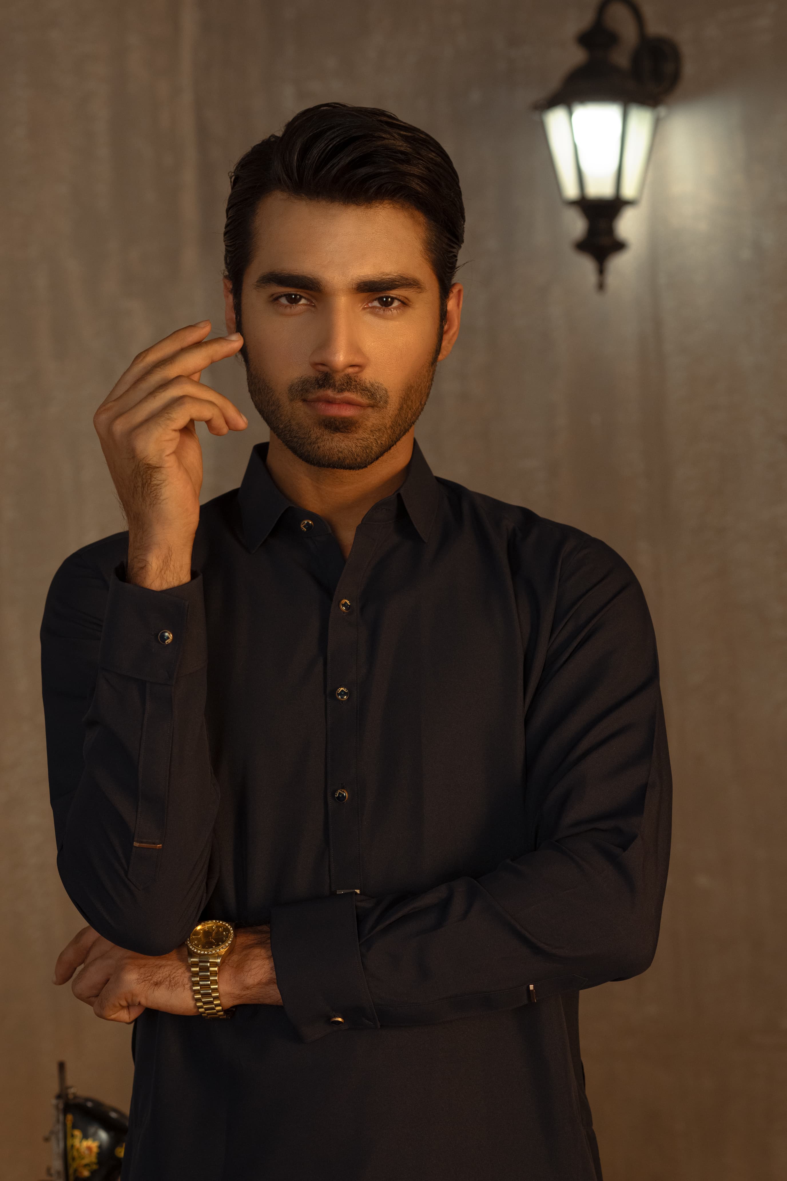 Bahisht - Navy Blue Kurta pajama