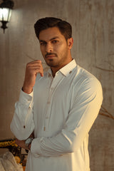 Bahisht - Ivory White Kurta pajama