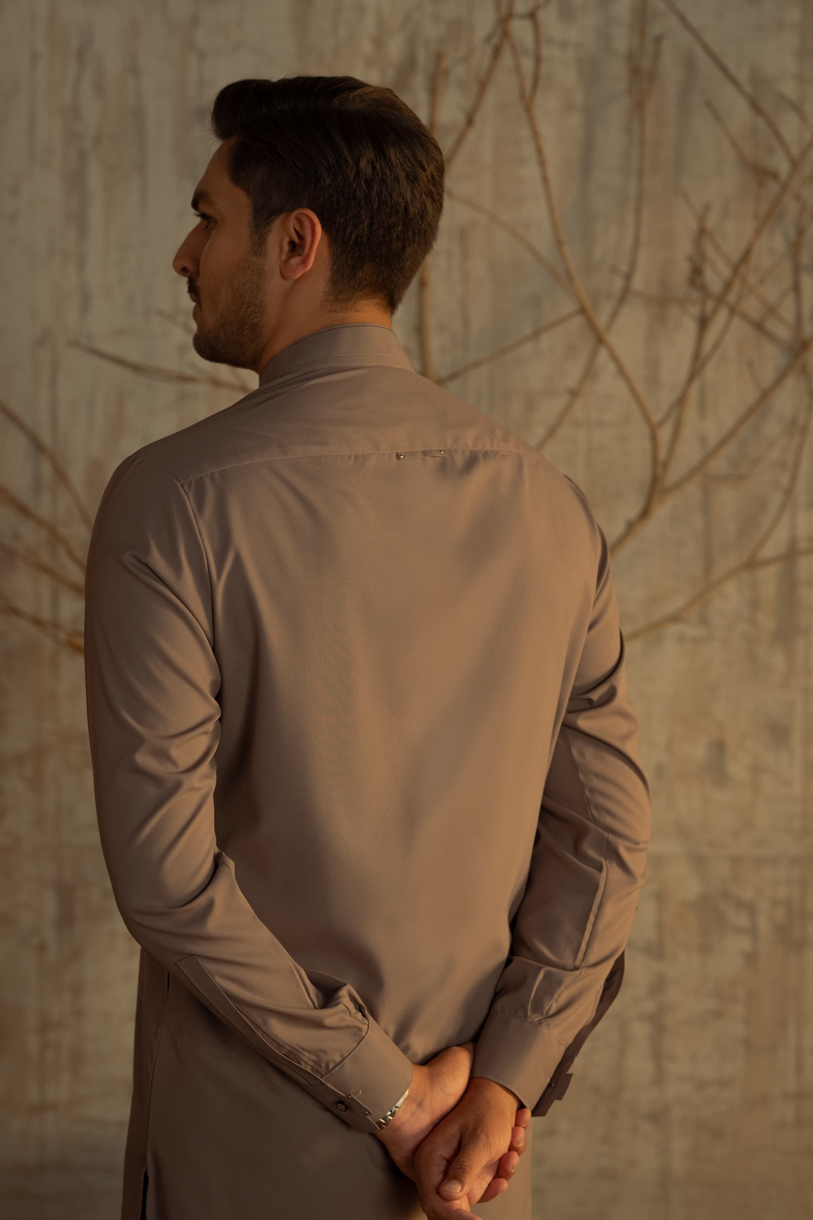 Bahisht - Anchor Gray Kurta pajama