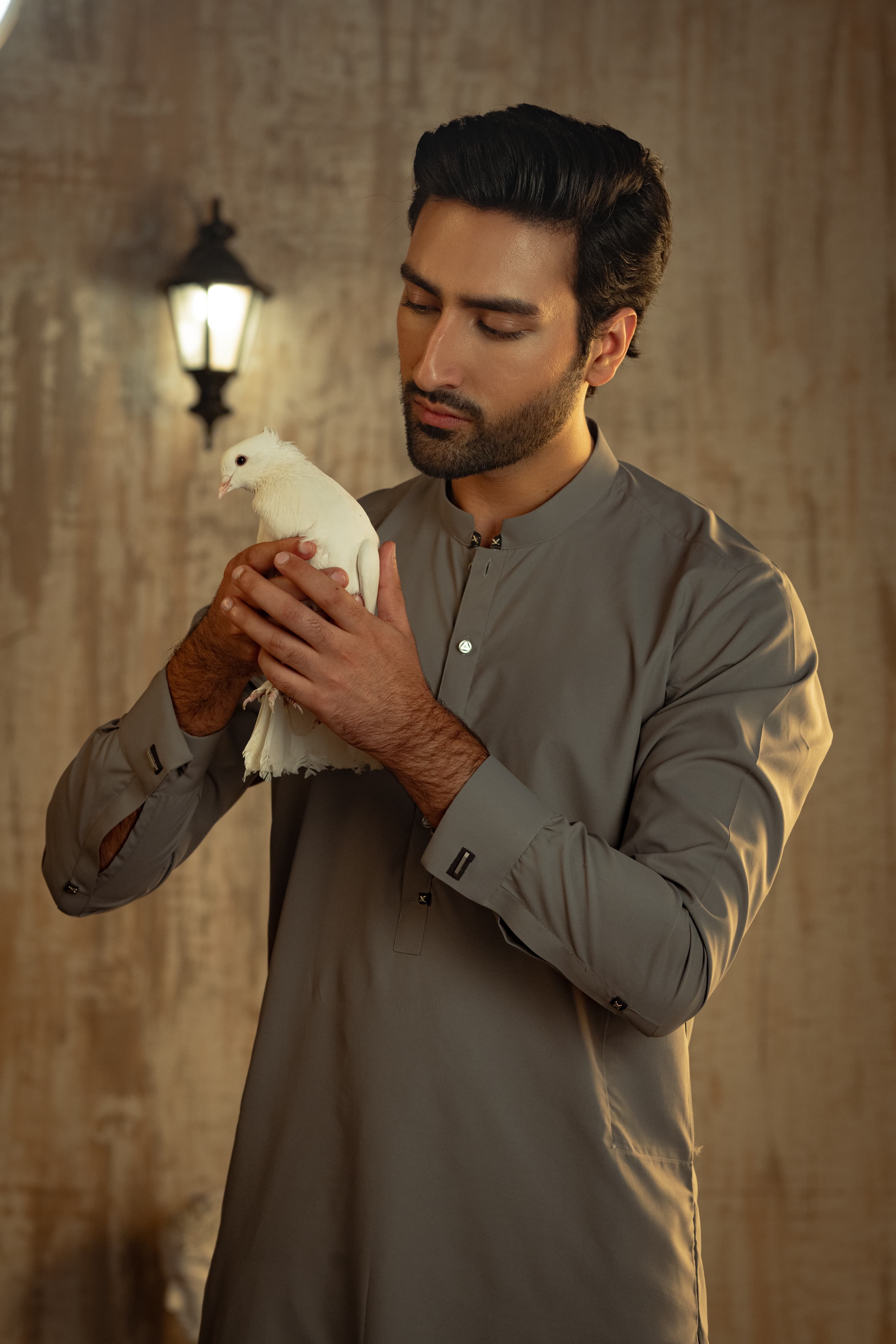 Bahisht - Gray Kurta pajama