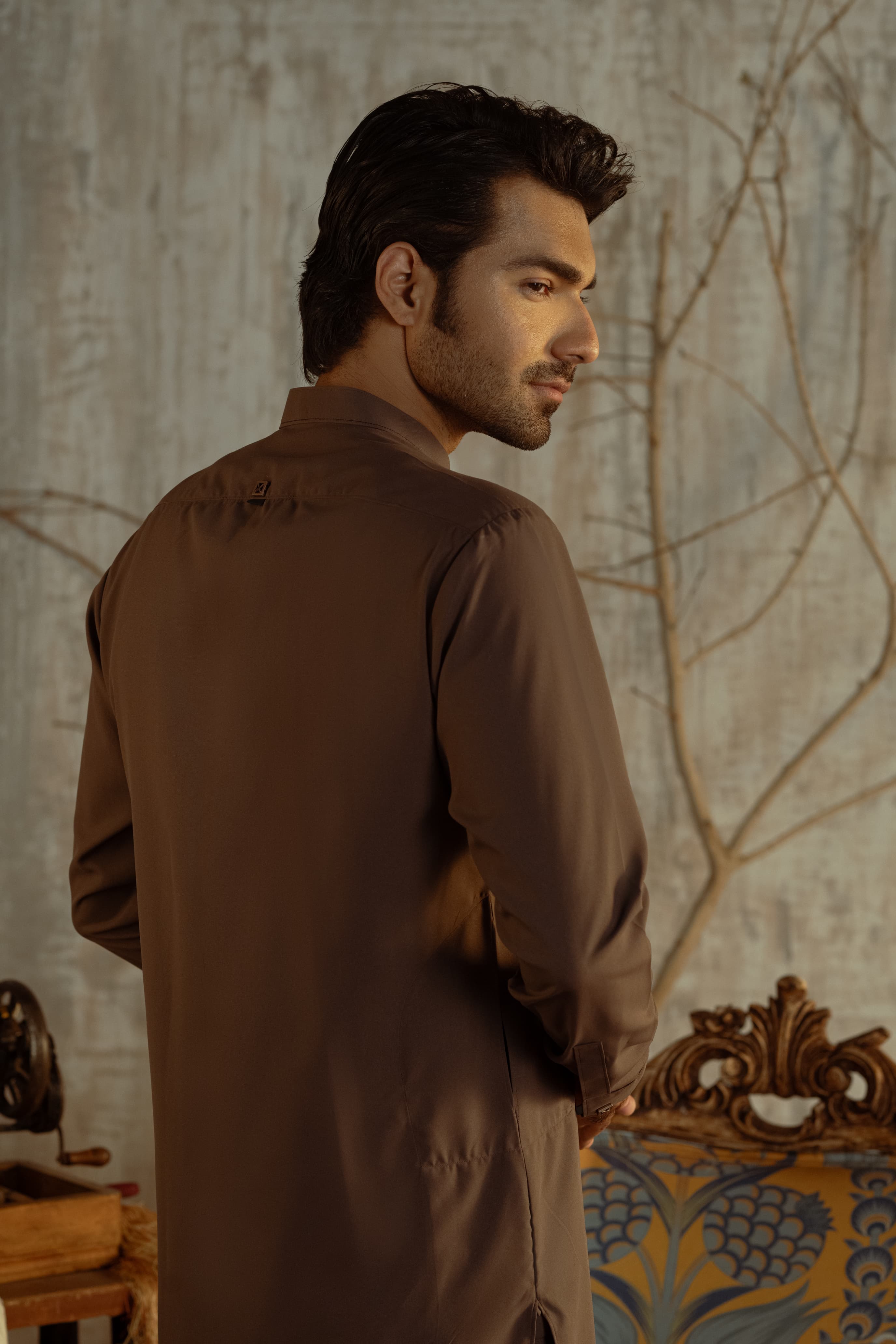 Bahisht - Copper Kurta pajama