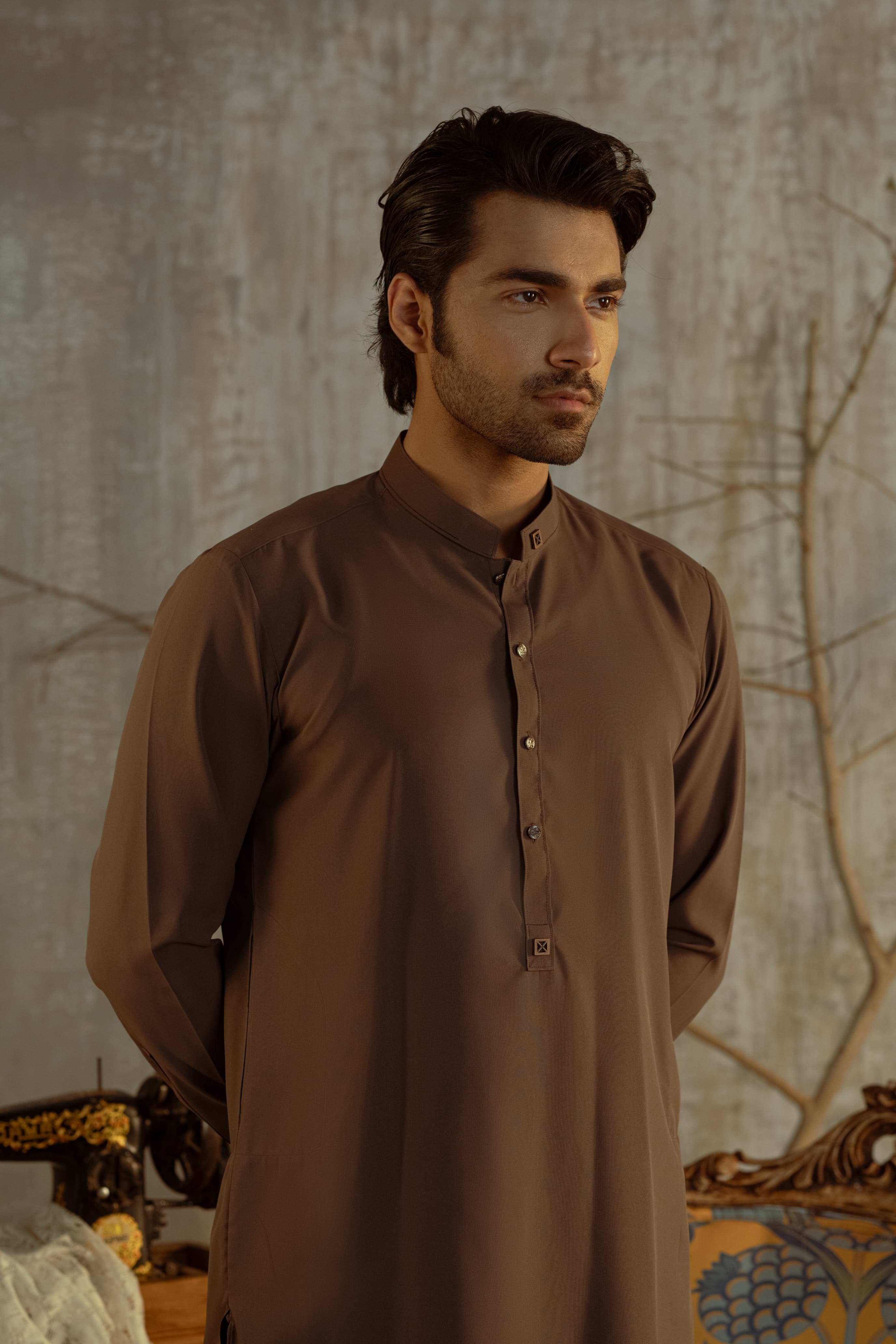 Bahisht - Copper Kurta pajama