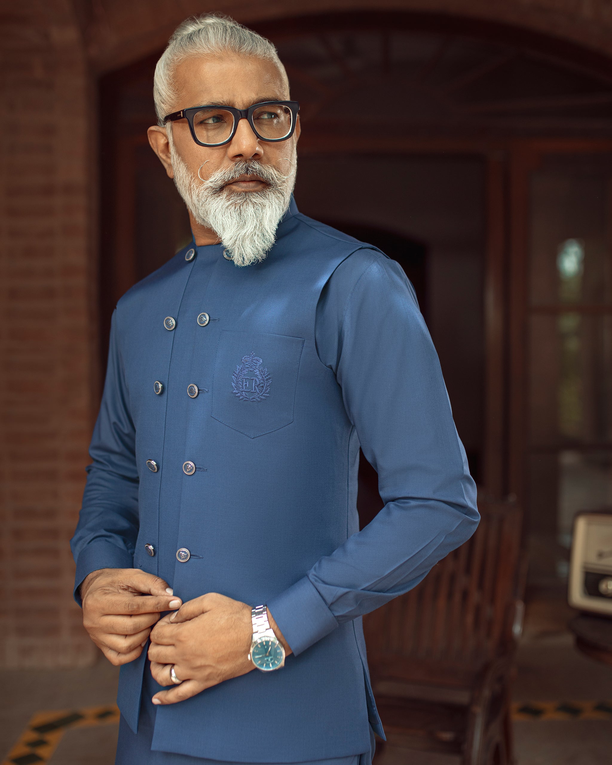 Dadu Ka Ghar - Waistcoat with Kameez Shalwar - 04