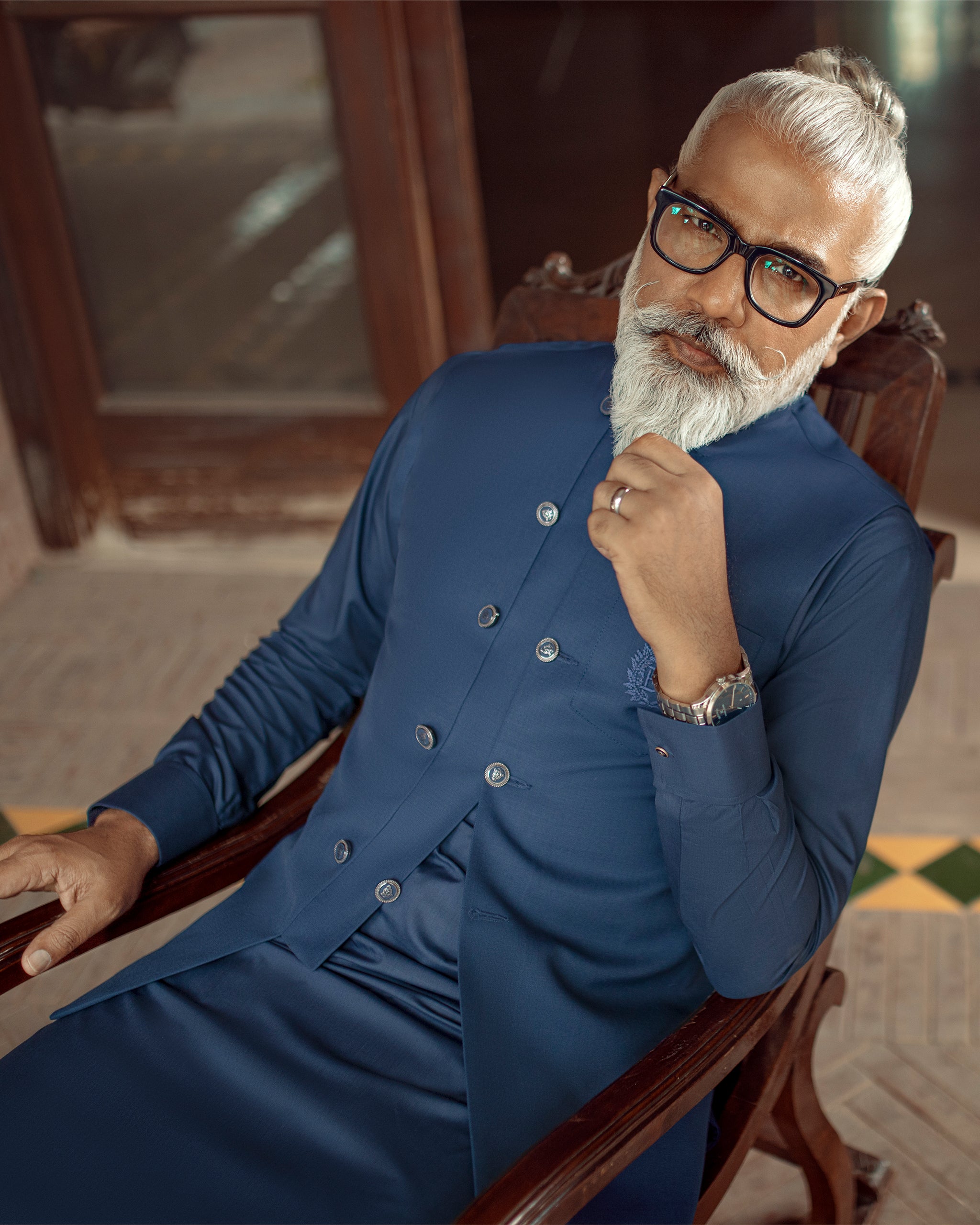 Dadu Ka Ghar - Waistcoat with Kameez Shalwar - 04