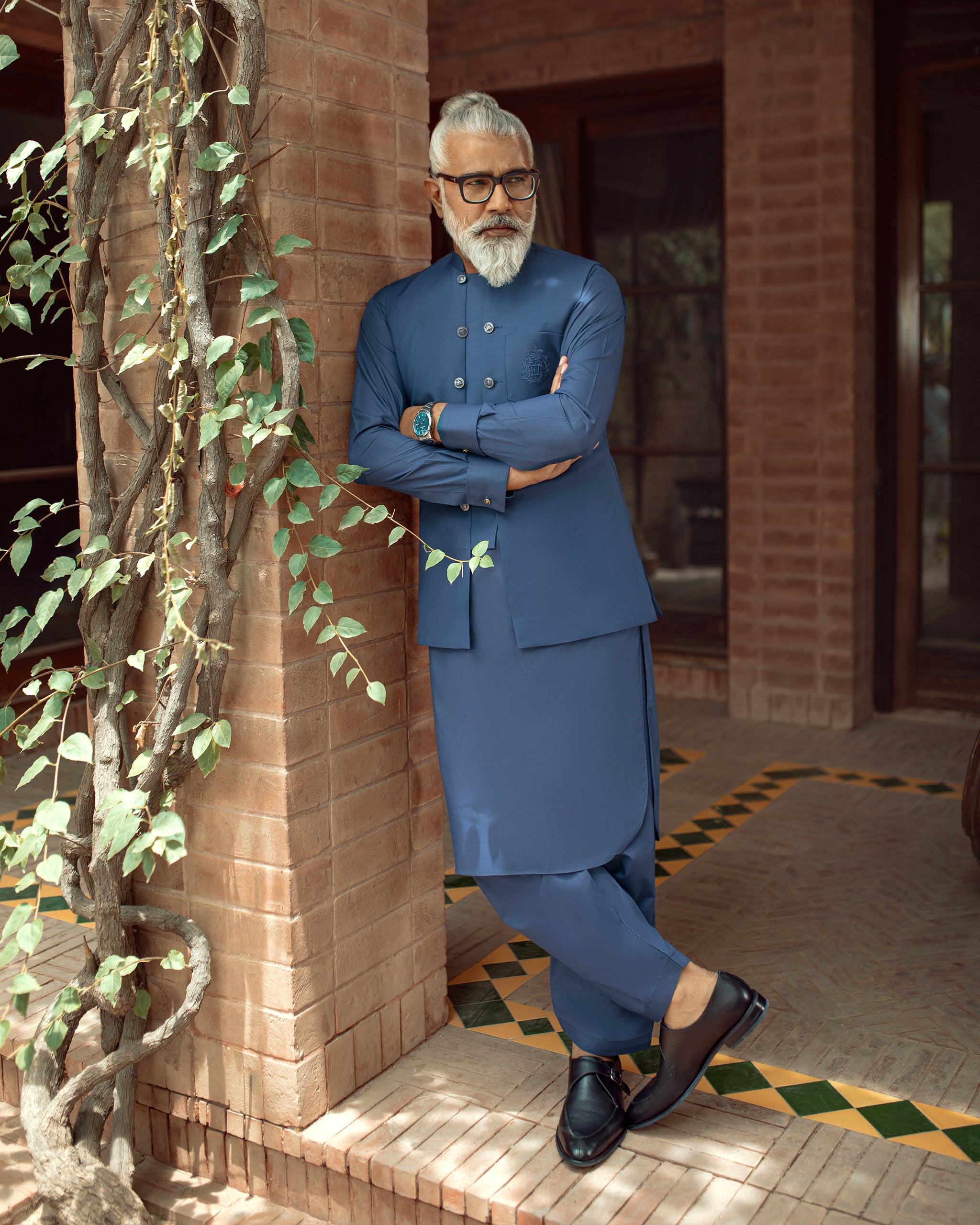 Dadu Ka Ghar - Waistcoat with Kameez Shalwar - 04