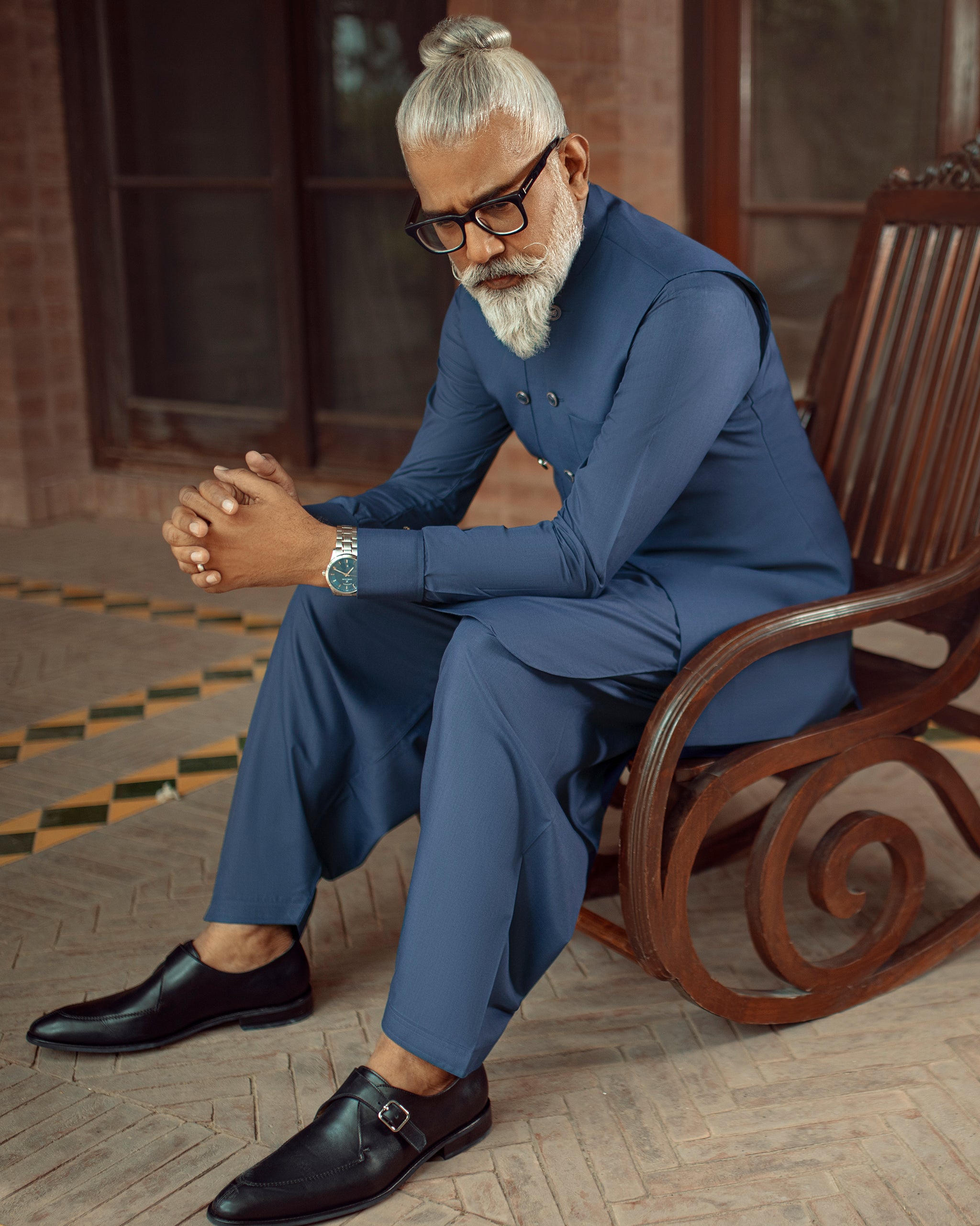 Dadu Ka Ghar - Waistcoat with Kameez Shalwar - 04