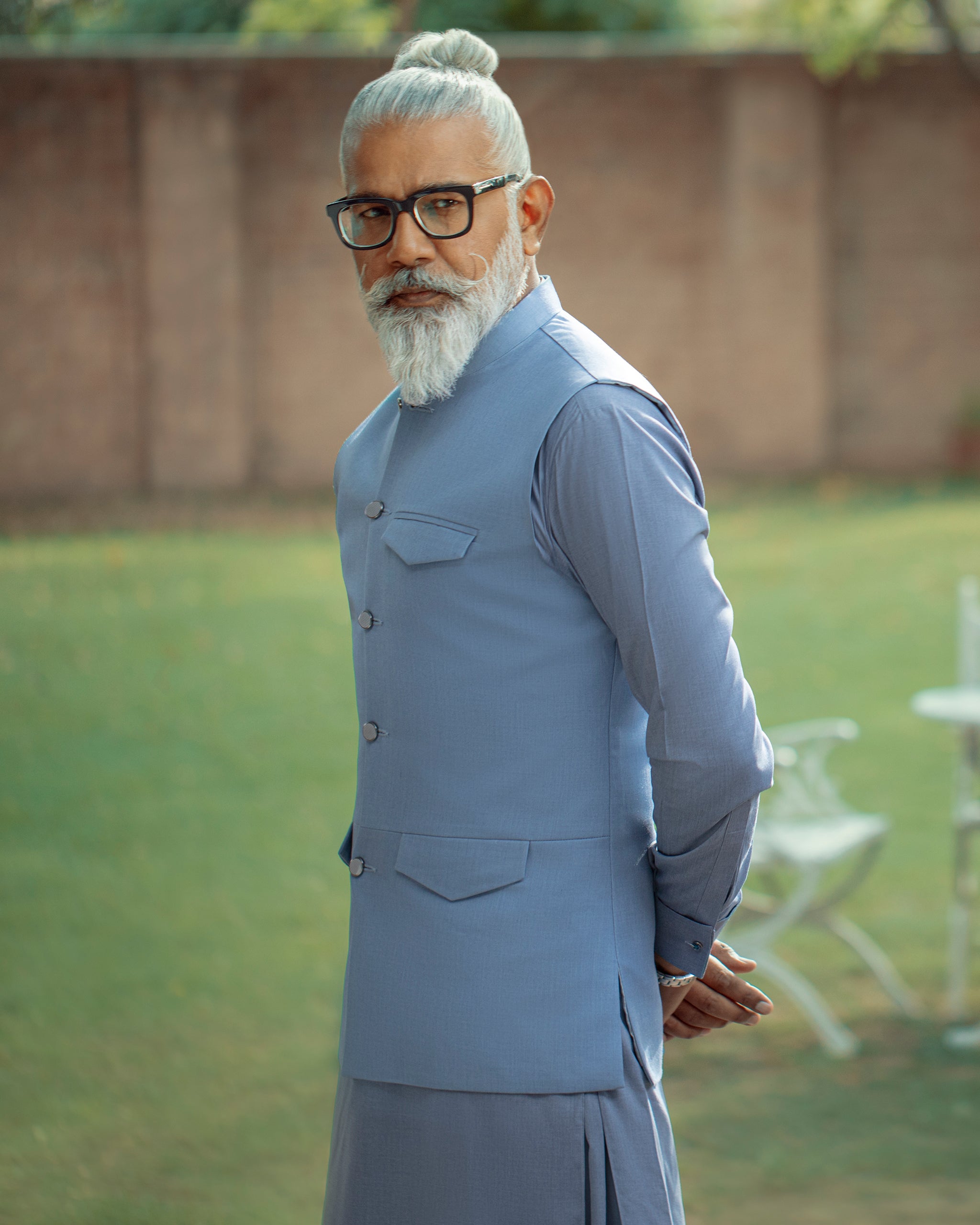Dadu Ka Ghar - Waistcoat with Kameez Shalwar - 05