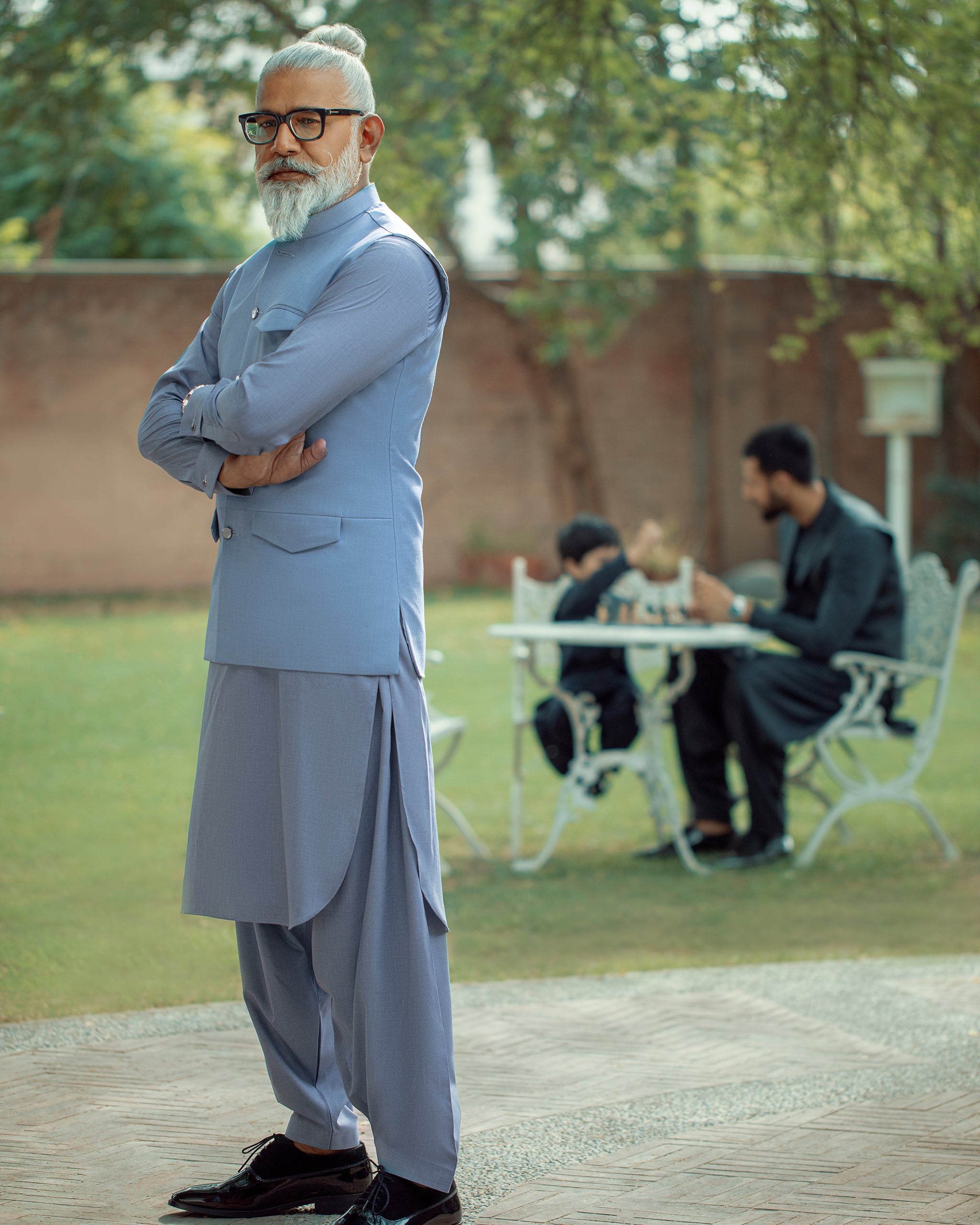 Dadu Ka Ghar - Waistcoat with Kameez Shalwar - 05