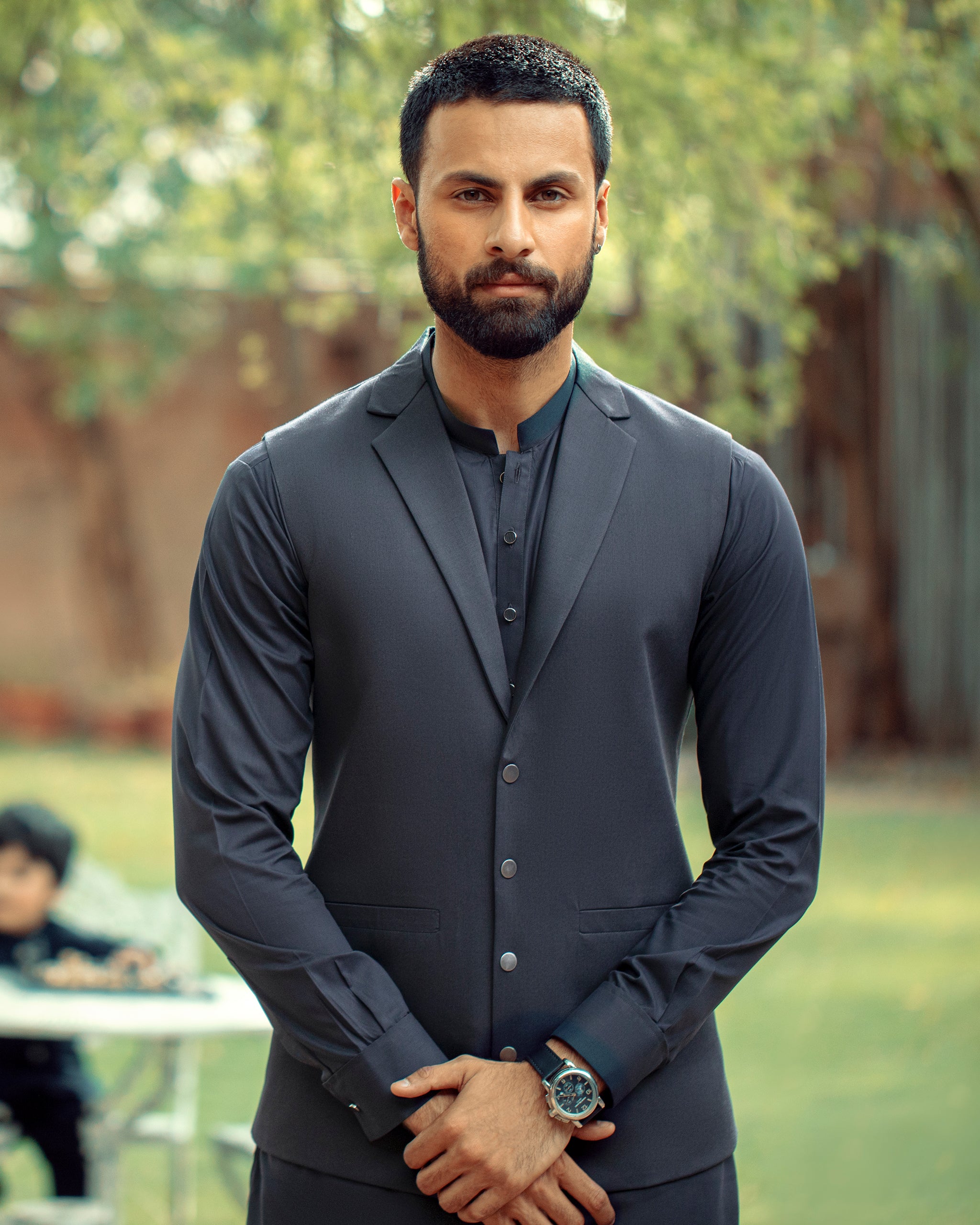 Dadu Ka Ghar - Waistcoat with Kameez Shalwar - 06