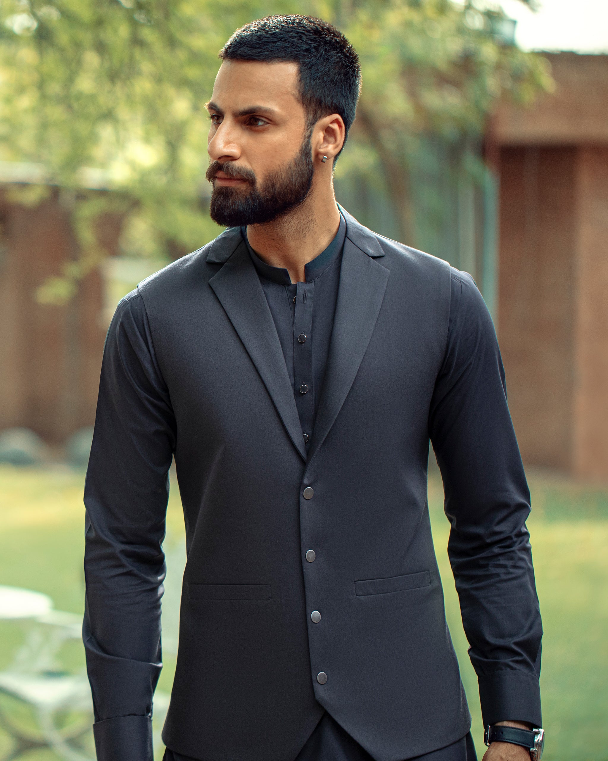 Dadu Ka Ghar - Waistcoat with Kameez Shalwar - 06