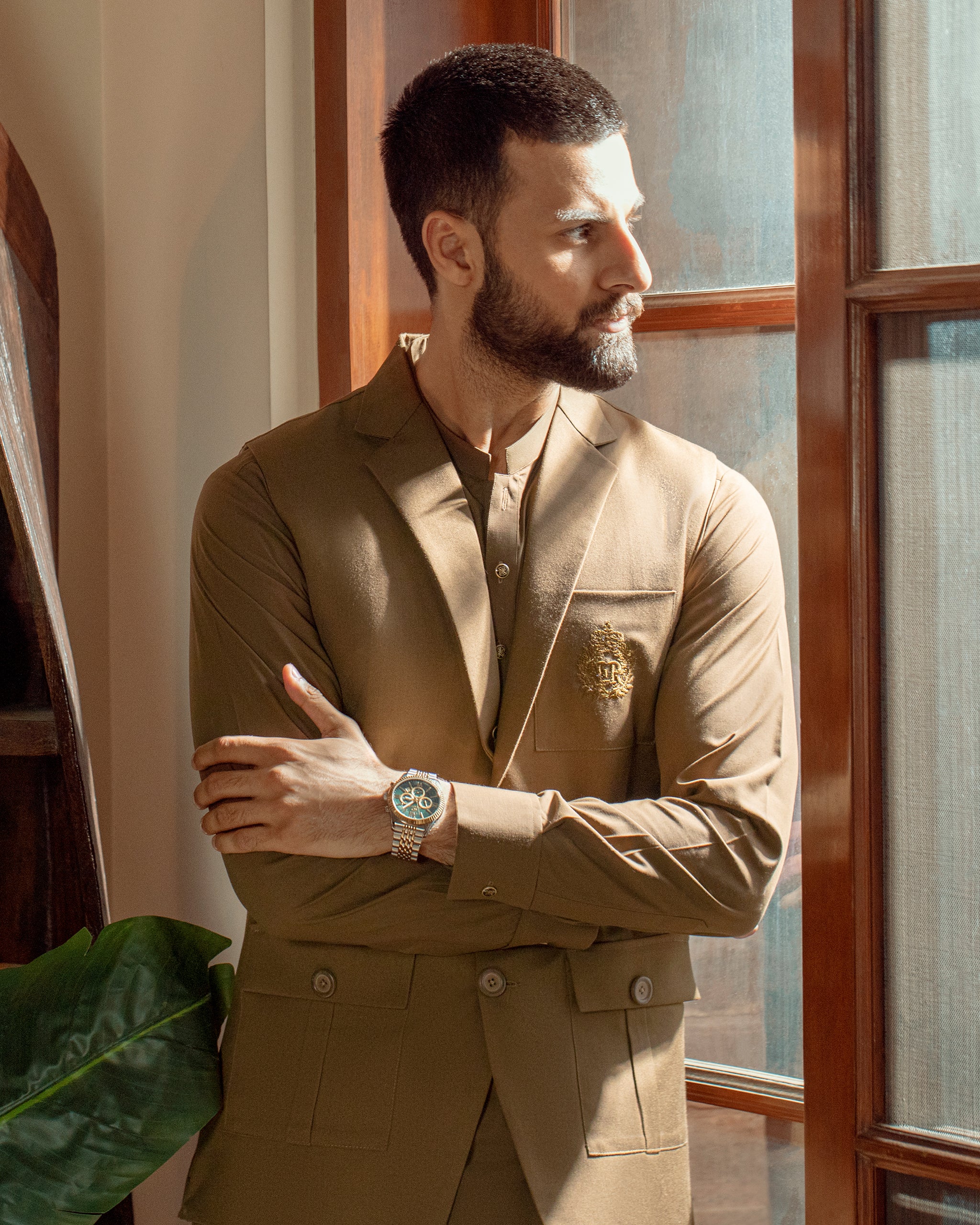 Dadu Ka Ghar - Waistcoat with Kameez Shalwar - 08