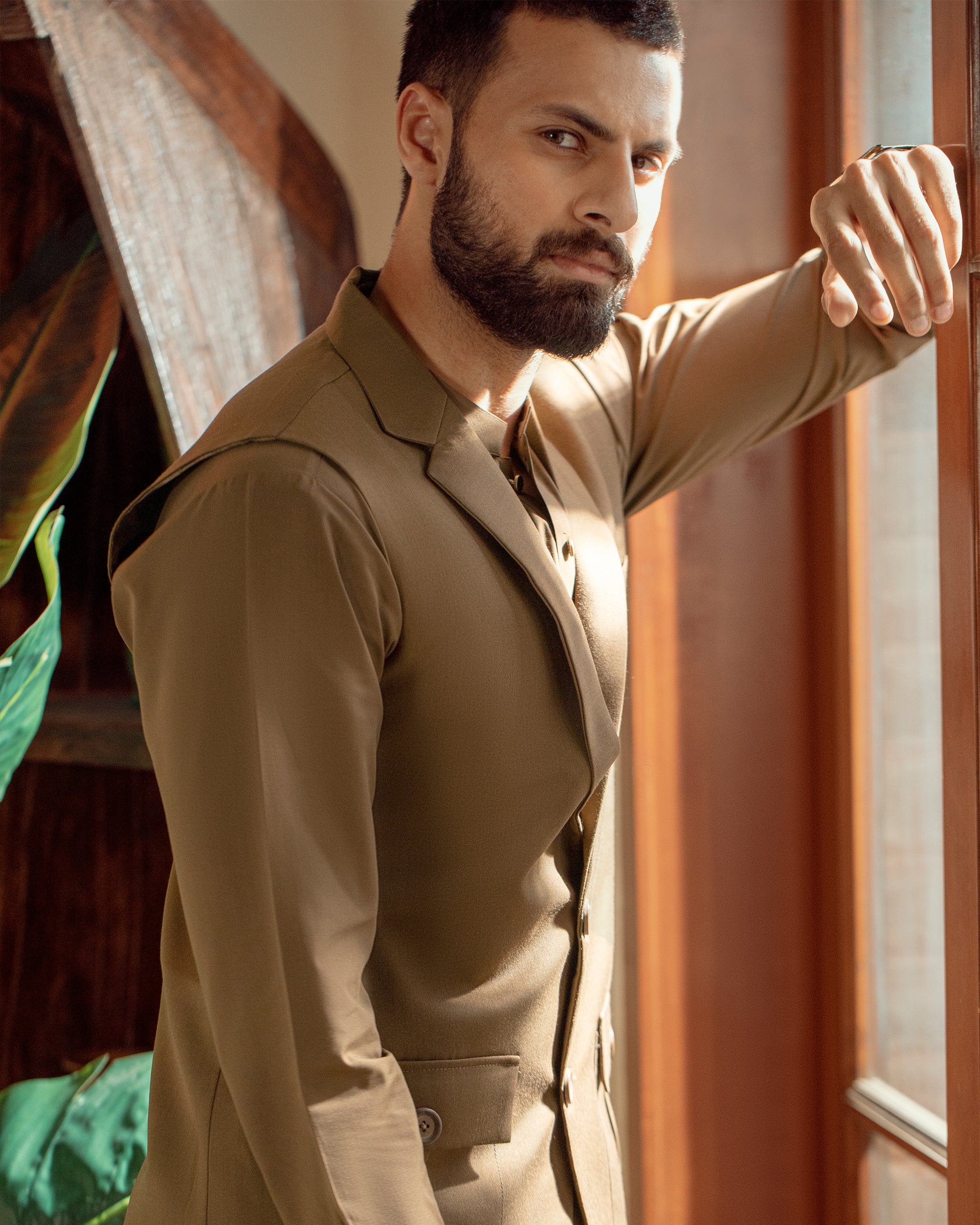 Dadu Ka Ghar - Waistcoat with Kameez Shalwar - 08