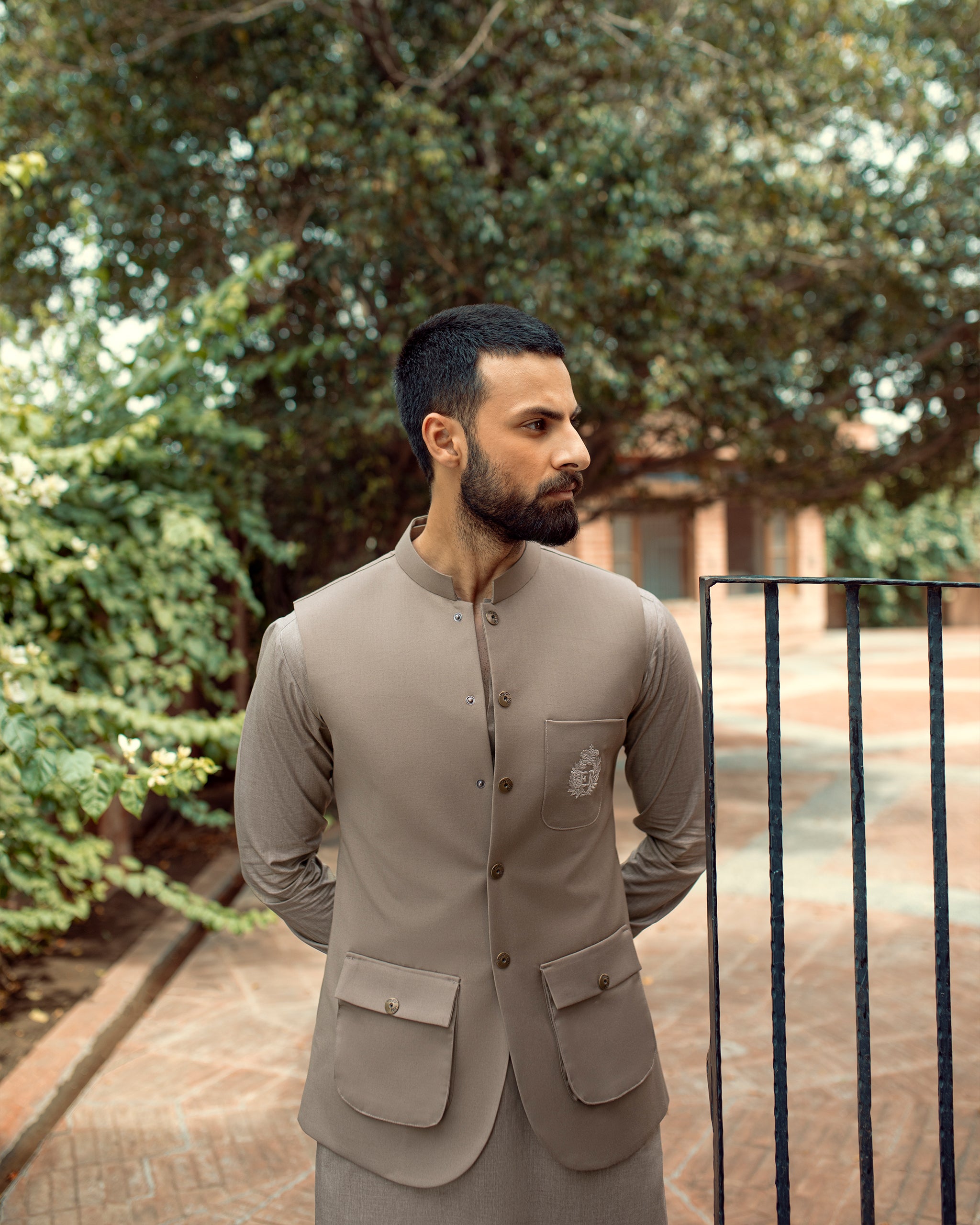 Dadu Ka Ghar - Waistcoat with Kameez Shalwar - 09