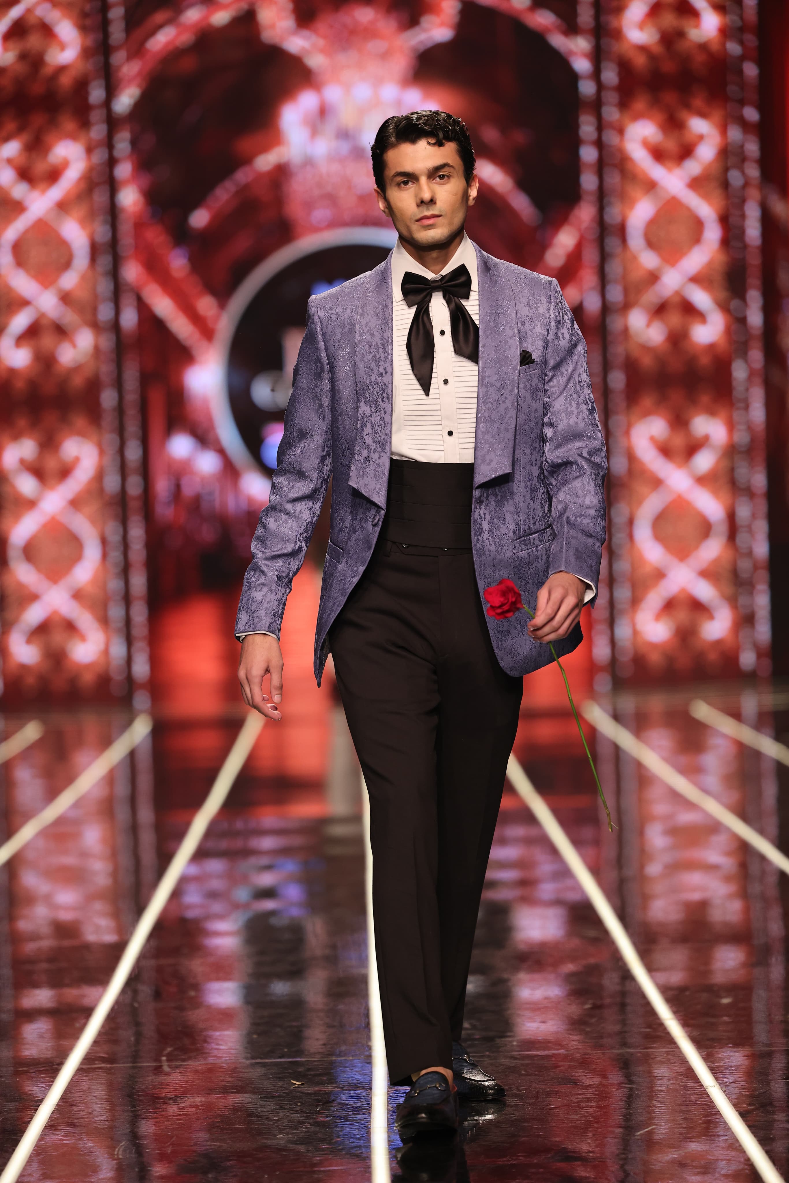 Bangla Bazaar | Rebecca purple tuxedo