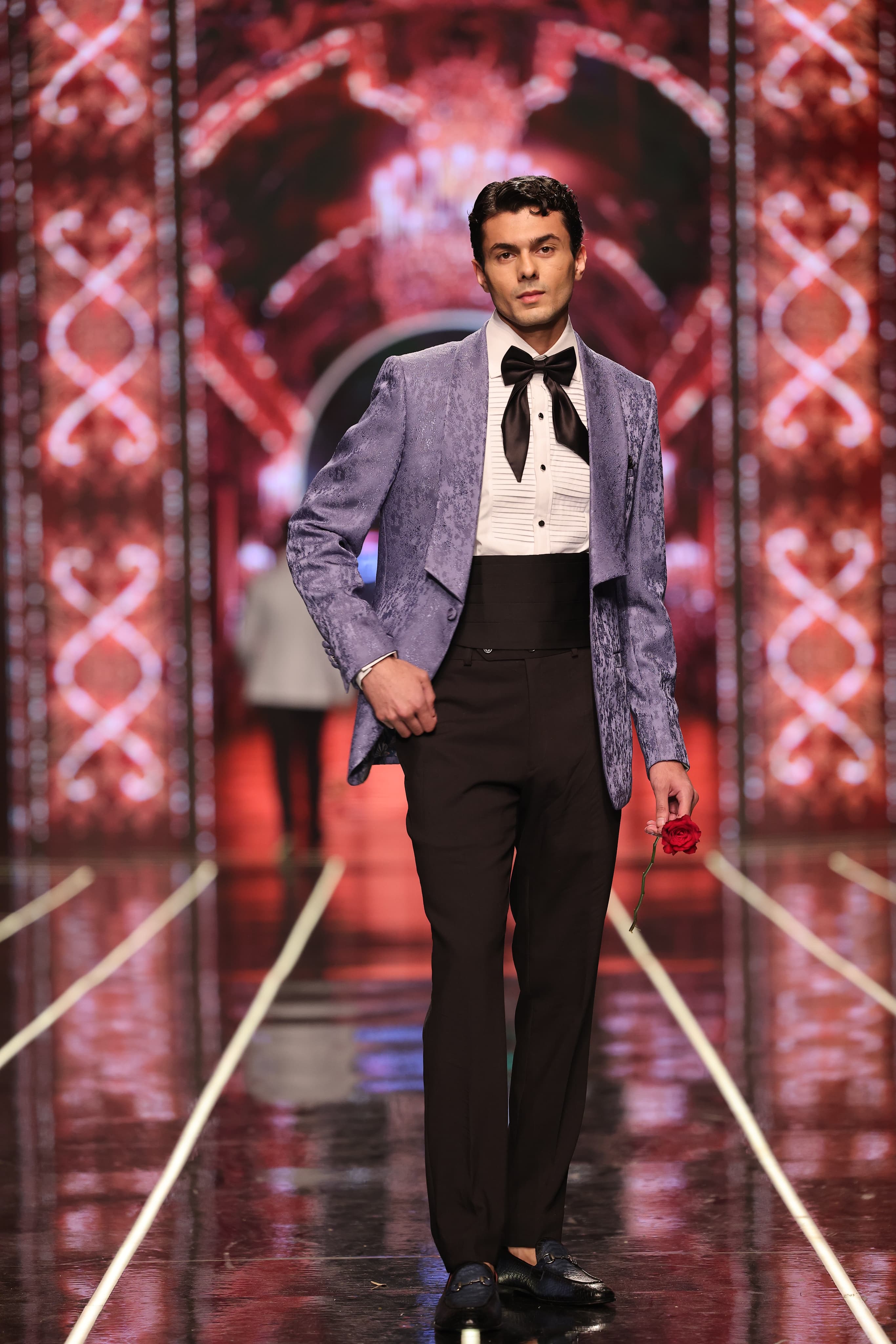 Bangla Bazaar | Rebecca purple tuxedo