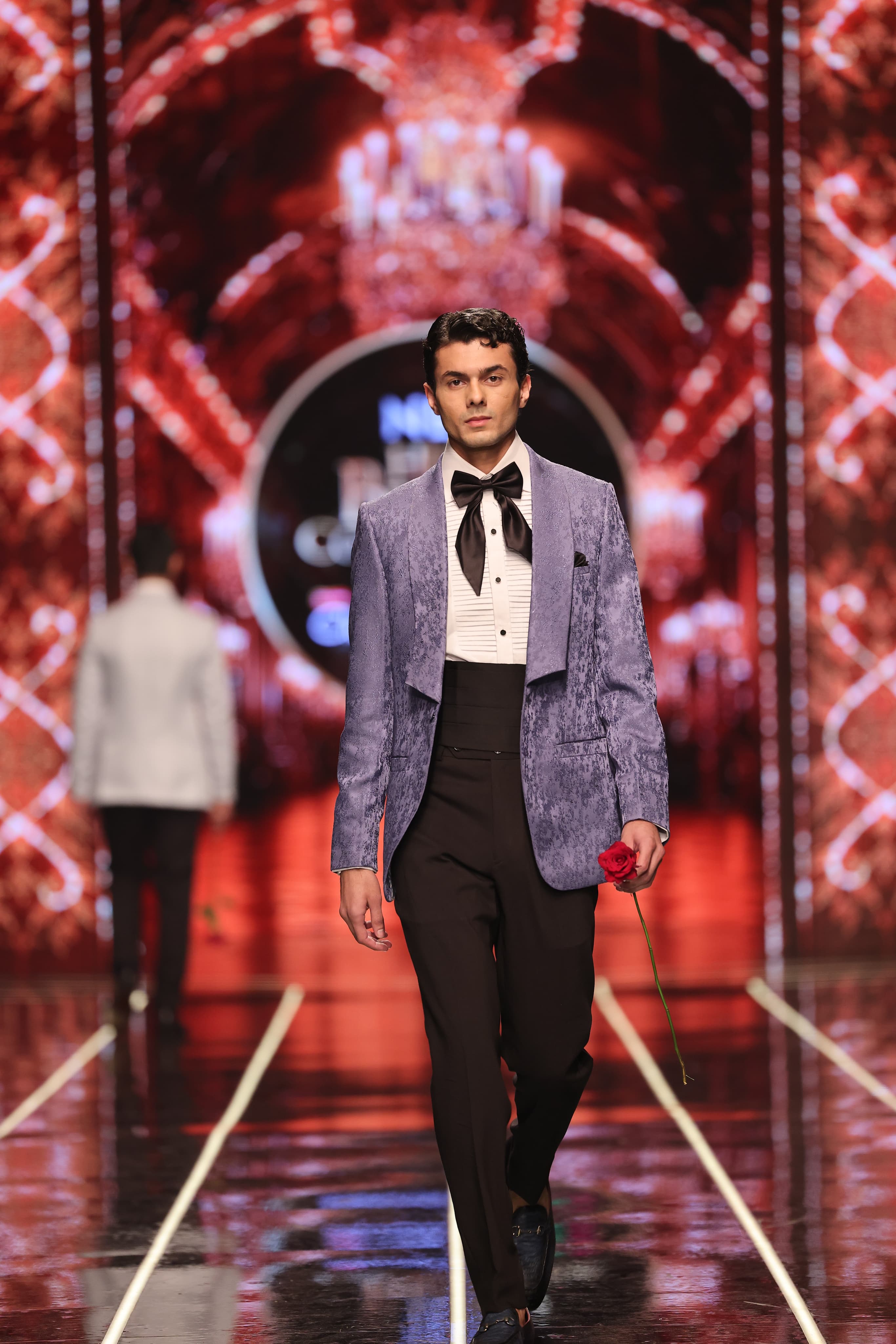 Bangla Bazaar | Rebecca purple tuxedo