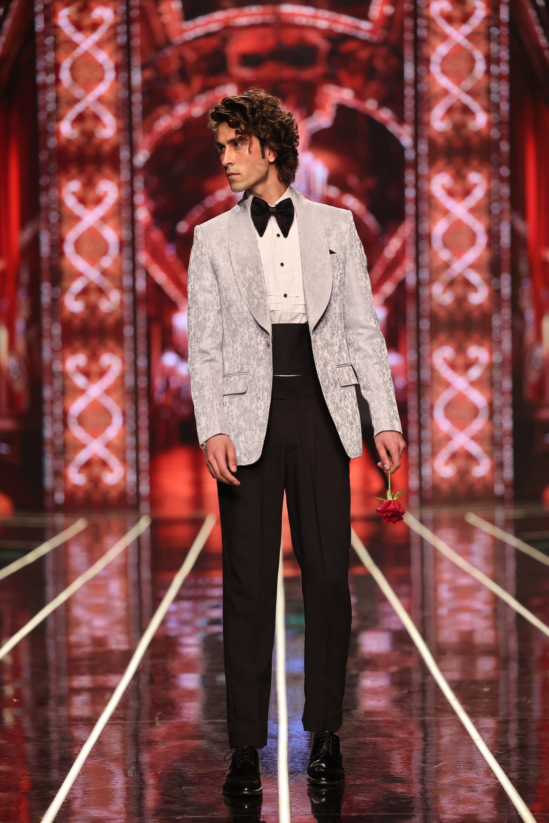 Bangla Bazaar | Echo Gray Tuxedo Suit